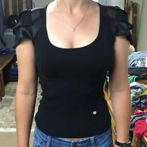 Karen Millen Black Blouse